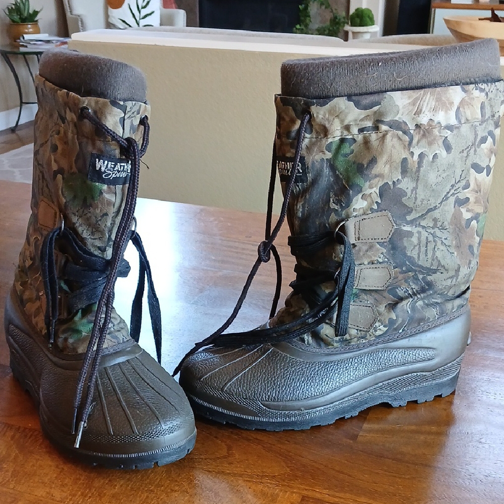 Men's Weather Spirit Camouflage Boots